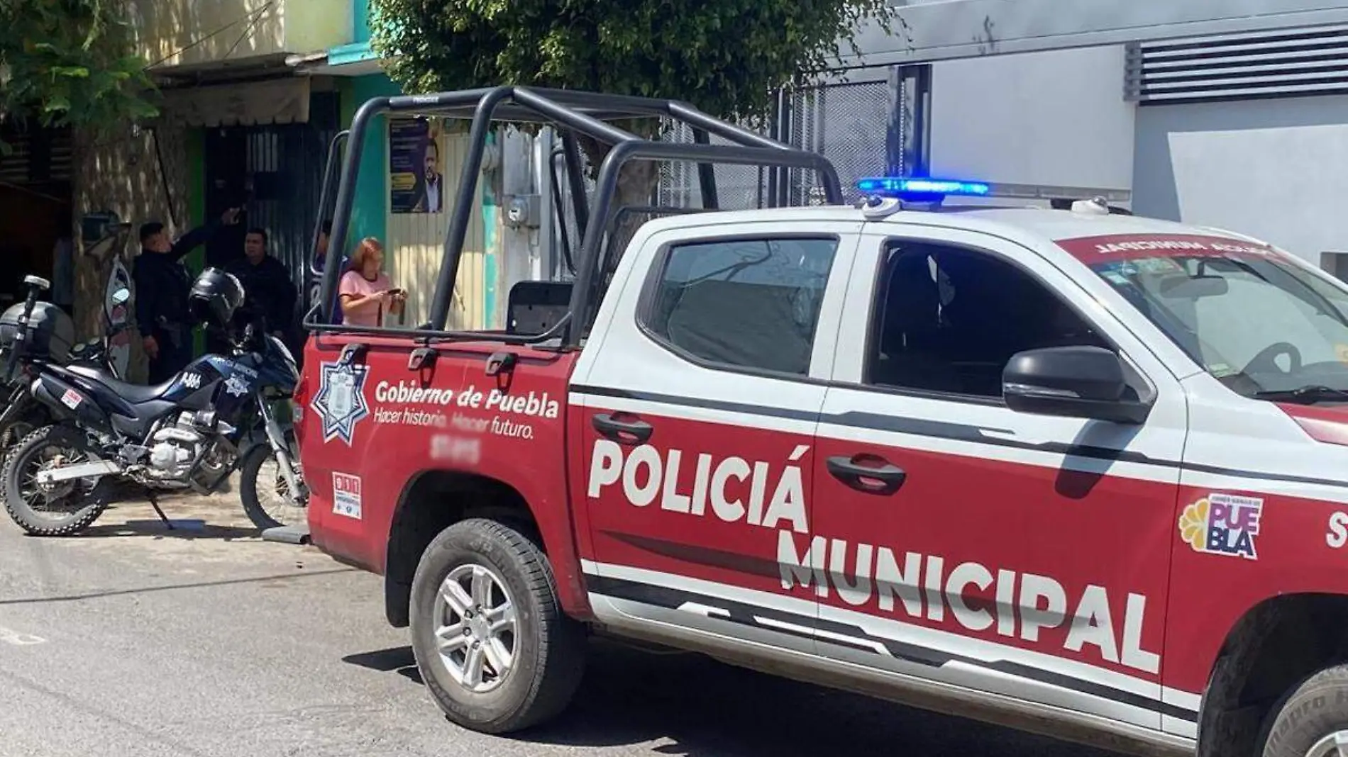 policia atienda reporte de robo en Tehuacan